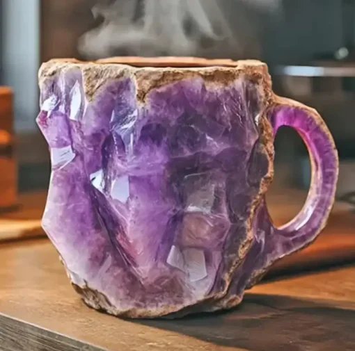 AEXZR™ Mineral Crystal Coffee Cups