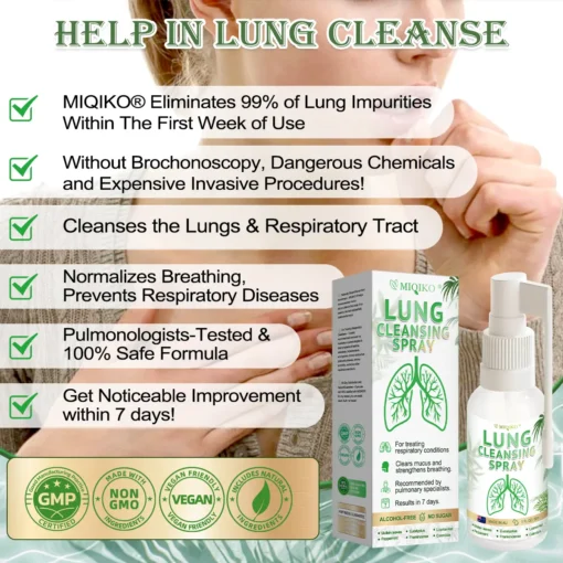 MIQIKO® Advanced Lung Cleansing Spray - Image 4