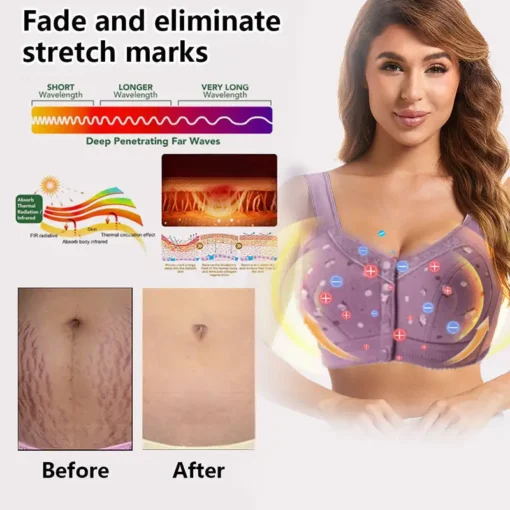 Neslemy™ Ion Lifting Correction Lymph Detoxification Medical Bra - Image 5