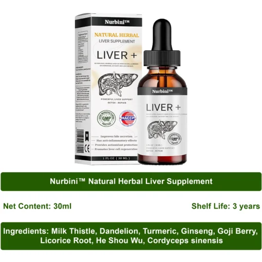 Nurbini™ Natural Herbal Liver Supplement - Image 7