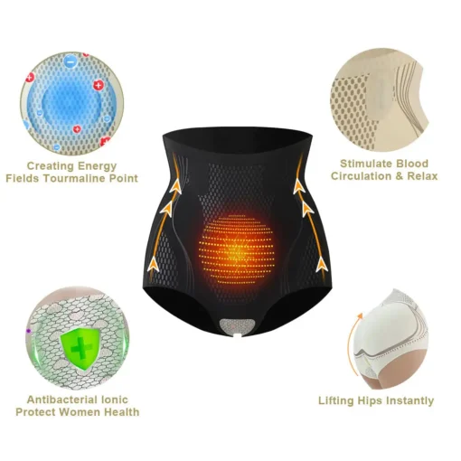 PEARLMOON™ Micro Vibration Massage Module Ice Silk Shaping Shorts - Image 8