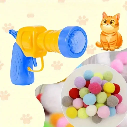 Pet Interactive Plush Ball Shooting Gun - Image 5