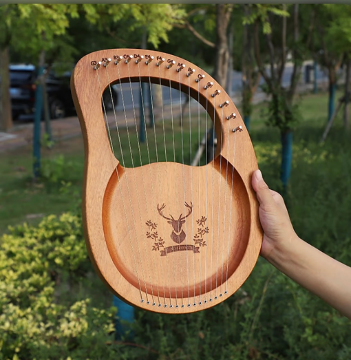 Lyre Harp 16 String Premium Hollow Mahogany