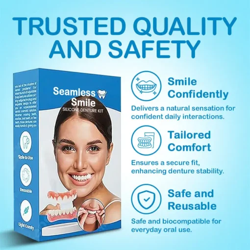 Seamless Smile Silicone Denture Kit - Image 6