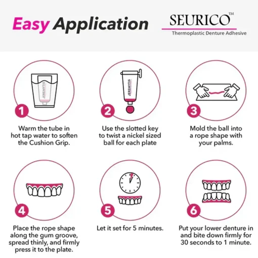 Seurico™ Thermoplastic Denture Adhesive - Image 10