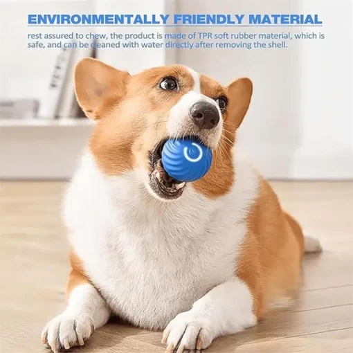 Smart jumping ball-Dog toys teeth grinding, chewing resistance, boredom relief - Image 3