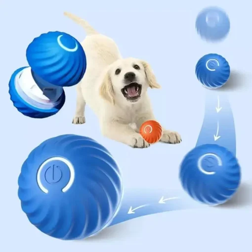 Smart jumping ball-Dog toys teeth grinding, chewing resistance, boredom relief - Image 7