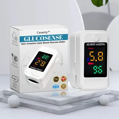 Winter Sale Ceoerty™ GlucoSense Non-Invasive Laser Blood Glucose Meter