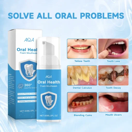 AQA™ Oral Health Mouthwash - Image 2